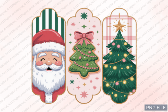 A Christmas Frame Graphic for Festive Illustration Projects