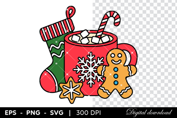 A Designer's Review of the Cozy Christmas Mug Graphics