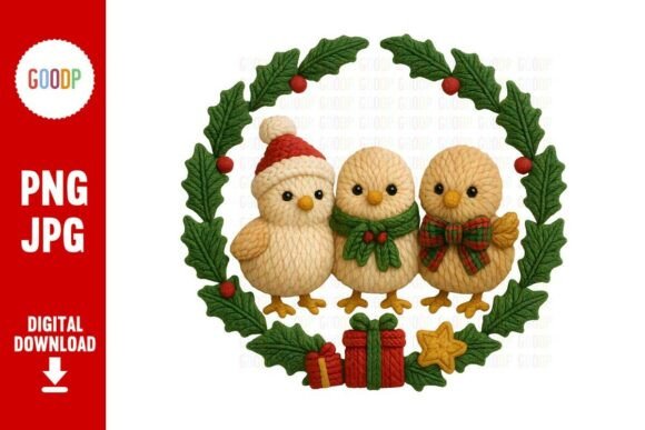 A Designer's Review: The Crochet Christmas Chicks Graphics