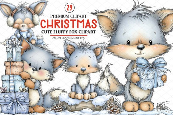 A Festive Fox Design for Holiday Crafting