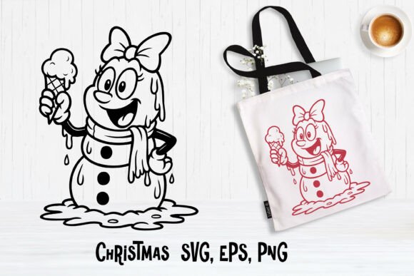A Snowman Design That Embroiders Well