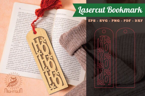 Ho Ho Ho Laser Cut Bookmarks: A Winter Amp Design Gem