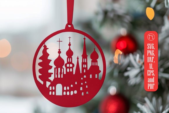 Santa Town Single Laser Cut SVG: A Winter Amp Essential